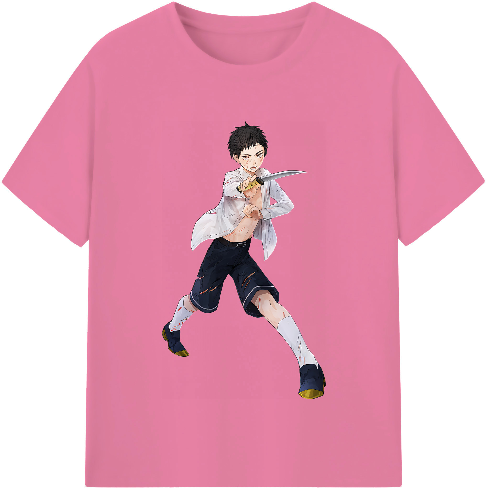 （画像用） 刀剣乱舞 Touken Ranbu 綿100％半袖Tシャツ（フロントプリント）